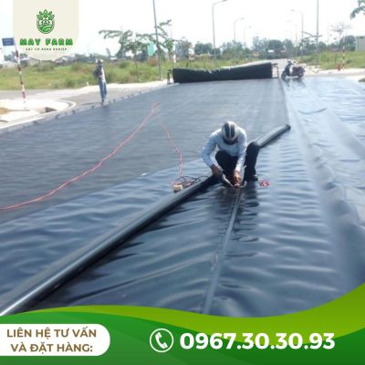 Bạt HDPE Lót Ao Hồ, Công Trình, Giá Rẻ, Chất Lượng Cao