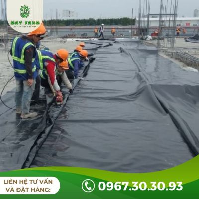 Bạt HDPE Lót Ao Hồ, Công Trình, Giá Rẻ, Chất Lượng Cao