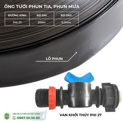 Hệ Thống Tưới Phun Mưa Chất Lượng Cao, Siêu Bền, Giá Tốt